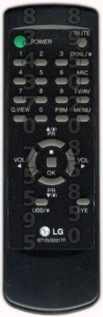 LG 6710V00017F LG 6710V00017F